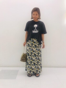 Shizuka   Nakajimaさん（レディース・154cm）の夏コーディネート