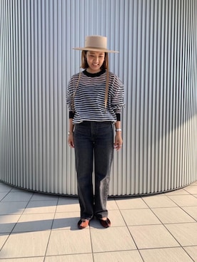 「BE-KILLY（ビーキリー）のアイテム」を使った、Shizuka   Nakajimaさん（レディース・154cm）の夏コーディネート