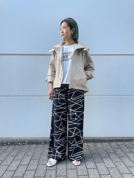 Shizuka   Nakajimaさん（レディース・154cm）の冬コーディネート