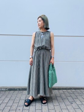 Shizuka   Nakajimaさん（レディース・154cm）の春コーディネート