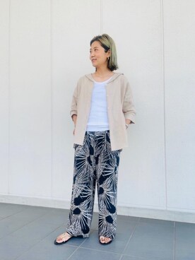 Shizuka   Nakajimaさん（レディース・154cm）の夏コーディネート