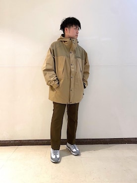 「Columbia Black Label（コロンビアブラックレーベル）のアイテム（ジャケット/アウター）」を使った、arisawa shunyaさん（メンズ・173cm）の秋コーディネート