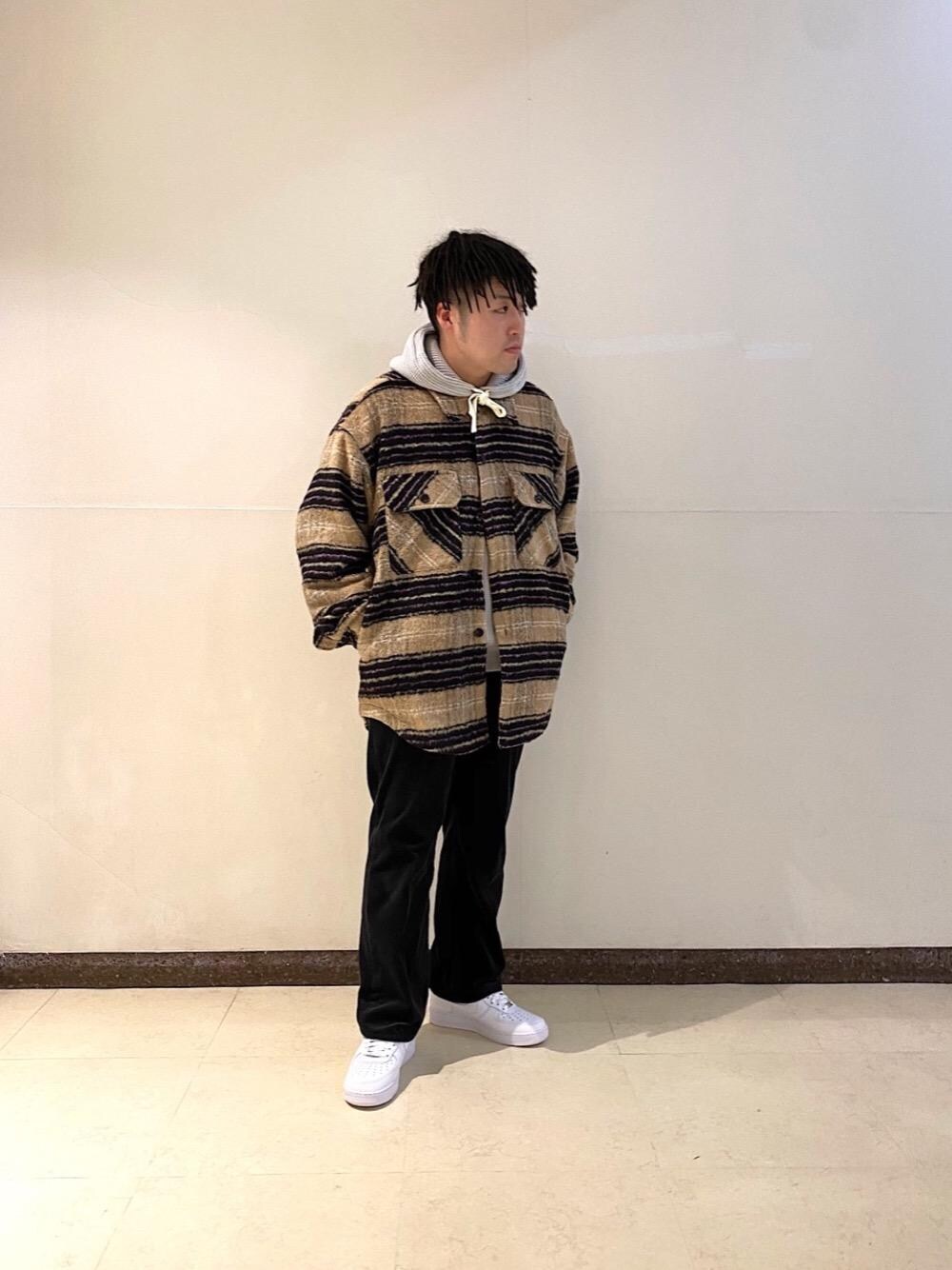 monkey time SHAGGY CHECK シャツ ブルゾン ジャケット MONKEY TIME