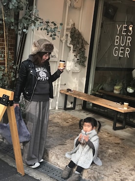 チエさん（レディース・161cm）の冬コーディネート