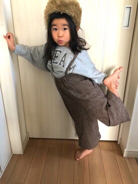 「2018マイベストコーデ」｜「アイテム（スウェット）」を使った、チエさん（レディース・161cm）の冬コーディネート