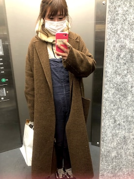 「JOURNAL STANDARD（ジャーナルスタンダード）のアイテム（オールインワン・サロペット）」を使った、チエさん（レディース・161cm）の冬コーディネート