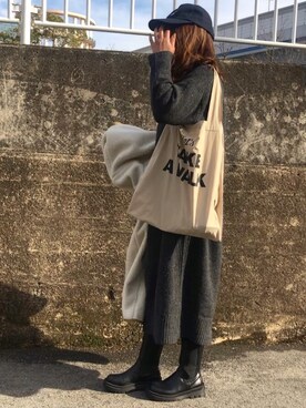 チエさん（レディース・161cm）の冬コーディネート