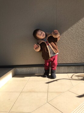 碧海さん（キッズ・80cm）の秋コーディネート