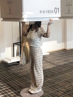 「Tiny（タイニー）のアイテム」を使った、aaamiuさん（レディース・152cm）の春コーディネート
