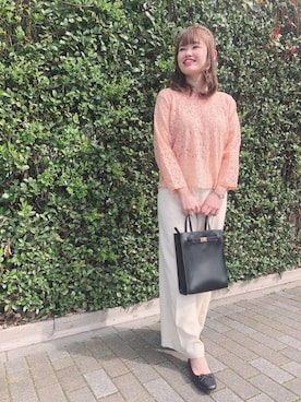 「Te chichi TERRASSE」｜「アイテム（その他）」を使った、my7924さん（レディース・162cm）の春コーディネート