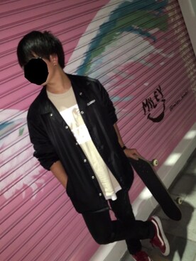 たまちんさんの「OG LOGO COACHES JACKET」を使ったコーディネート