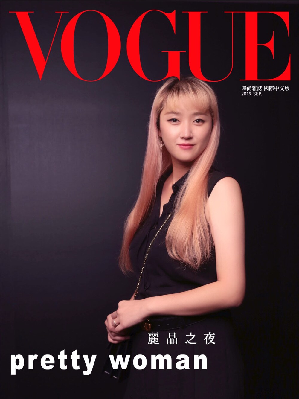 「VOGUE」｜「ZARAのアイテム（ワンピース、ブラック系）」を使った、VVN_SUNさん（レディース・163cm）の秋コーディネートの1枚目の写真