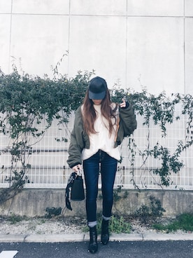 AYAさん(レディース・156cm)の冬コーディネート