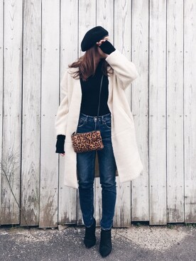 AYAさん（レディース・157cm）の冬コーディネート