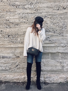 AYAさん（レディース・157cm）の冬コーディネート