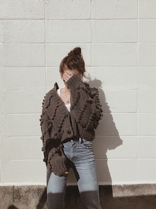 ETRE TOKYO（エトレトウキョウ）の「ポップコーンニットハンド