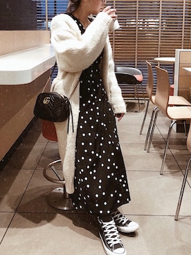 AYAさん（レディース・157cm）の冬コーディネート