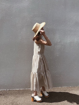 AYAさん（レディース・157cm）の春コーディネート