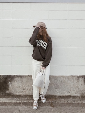 「DAISY（デイジー）のアイテム」を使った、AYAさん（レディース・158cm）の冬コーディネート