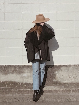 AYAさん(レディース・158cm)の冬コーディネート