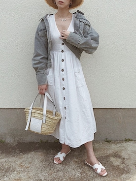 AYAさん（レディース・158cm）の春コーディネート