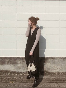 AYAさん(レディース・158cm)の冬コーディネート