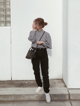 AYAさん（レディース・158cm）の冬コーディネート