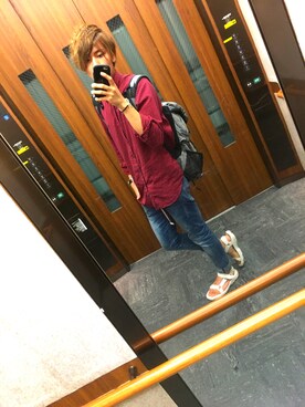 クボさん（メンズ・179cm）の夏コーディネート