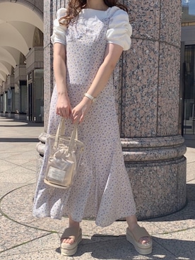 ゆうかさん（レディース・155cm）の夏コーディネート