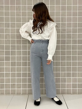 「アイテム（マスク）」を使った、ゆうかさん（レディース・155cm）の冬コーディネート