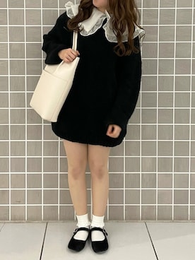 ゆうかさん（レディース・155cm）の冬コーディネート