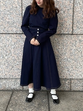 ゆうかさん（レディース・155cm）の冬コーディネート