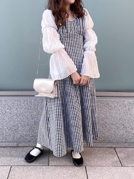 「韓国ファッション」｜ゆうかさん（レディース・155cm）の春コーディネート