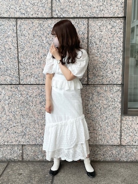 ゆうかさん（レディース・155cm）の春コーディネート