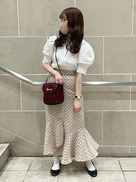 ゆうかさん（レディース・155cm）の春コーディネート