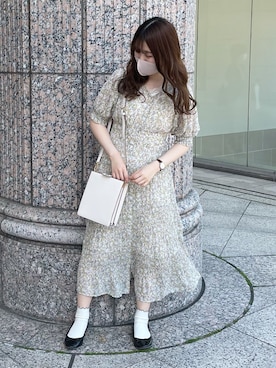 ゆうかさん（レディース・155cm）の春コーディネート