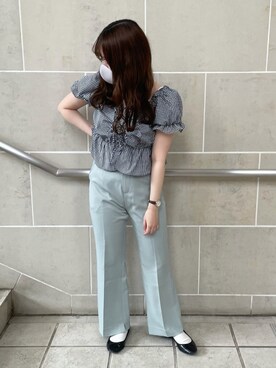 ゆうかさん（レディース・155cm）の春コーディネート