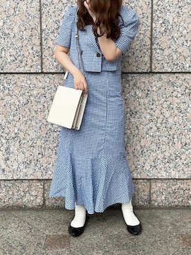 ゆうかさん（レディース・155cm）の春コーディネート