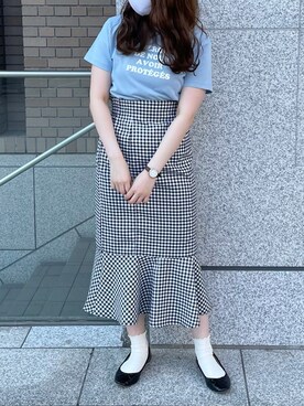 ゆうかさん（レディース・155cm）の夏コーディネート