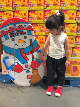 A♡K♡Fさん(キッズ・90cm)の夏コーディネート