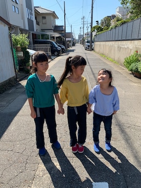 A♡K♡Fさん(キッズ・100cm)の秋コーディネート