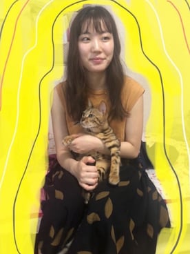 「ミディスカート」｜ピカキンさん（レディース・160cm）の夏コーディネート