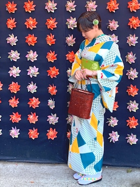 「風車のアイテム（その他、その他）」を使った、Asukaさん（レディース・154cm）の春コーディネート