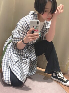 Asukaさん（レディース・155cm）の夏コーディネート