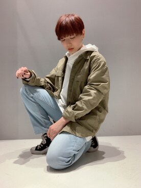 Asukaさん（レディース・154cm）の春コーディネート