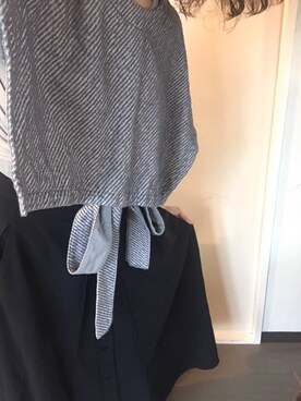 「sneeuw（スニュウ）のアイテム」を使った、yumiさん（レディース・160cm）の夏コーディネート