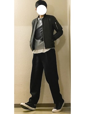 たちさん（メンズ・177cm）の冬コーディネート
