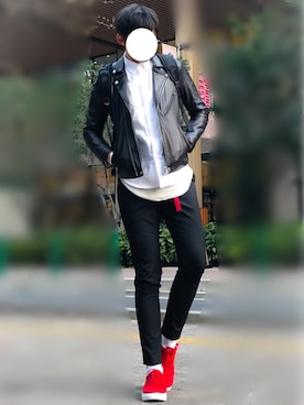 たちさん(メンズ・177cm)の春コーディネート