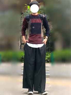 たちさん（メンズ・177cm）の春コーディネート