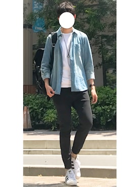 たちさん（メンズ・177cm）の春コーディネート